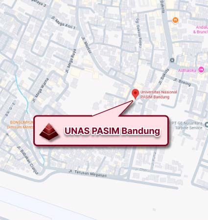 Map Location (Google Map) UNAS PASIM Nomor